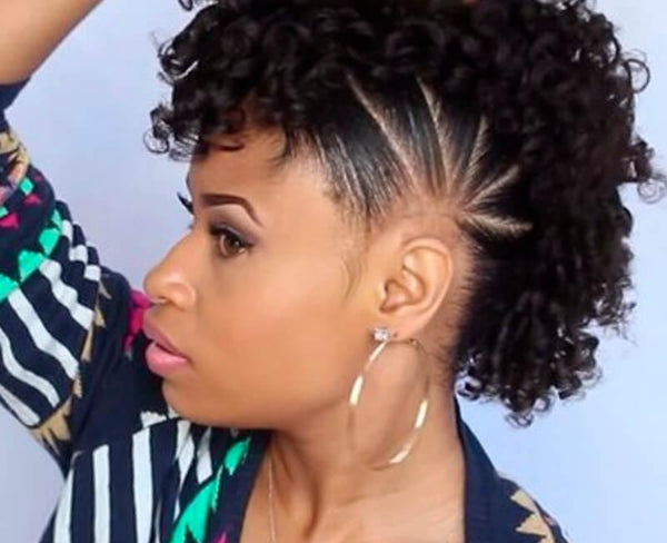 Curly Hairstyles for a Job Interview | Natural Hair - YouTube