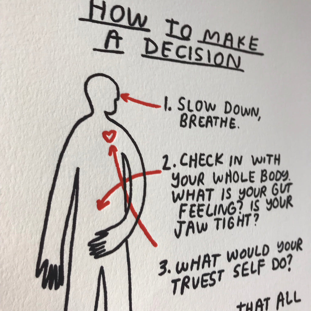 How To Make A  Decision