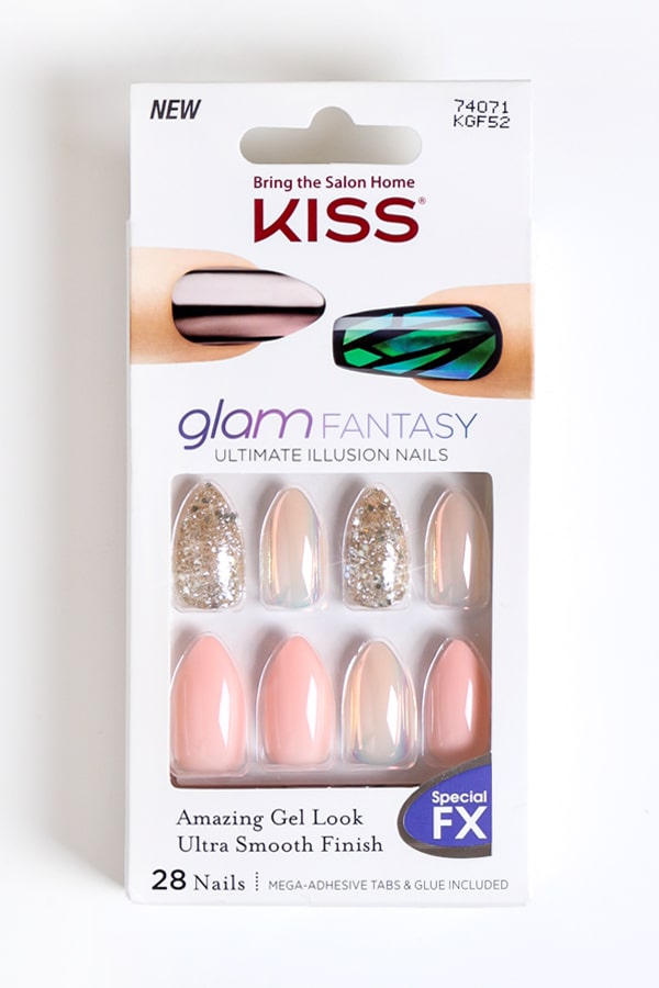 Glam Fantasy Press-On Nails [KGF52] | Goldfinger – palettebeautyshop.com