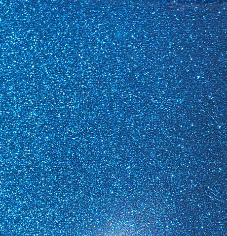 Glitter Bright Royal Blue Heat Transfer Vinyl - 20x12 Sheet – Vinyl Cut  Pros