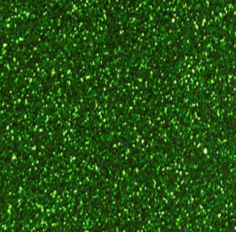 Glitter Kelly Green Heat Transfer Vinyl - 5' Roll – Vinyl Cut Pros