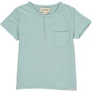 Dodger Blue Henley Shirt 3-4Y