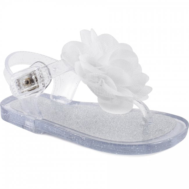 clear flip flops jelly