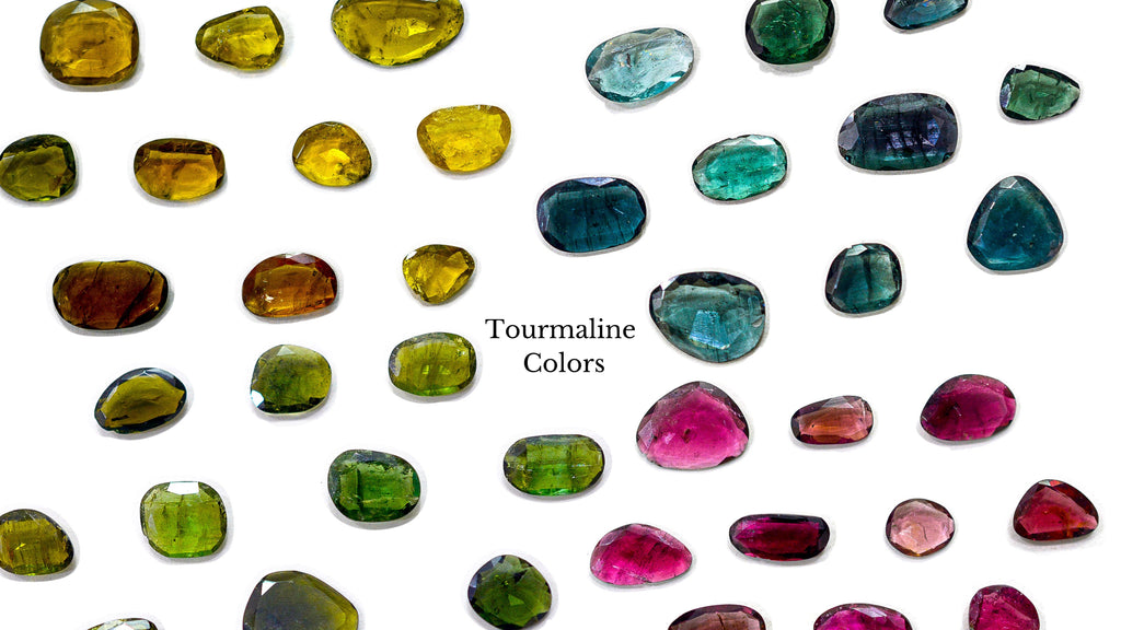 Colors of tourmaline polis