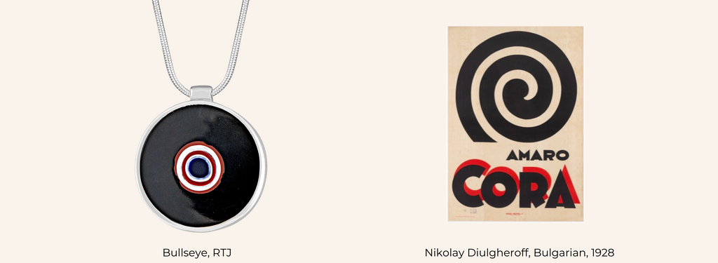 Bullseye necklace + Nikolay Diulgheroff