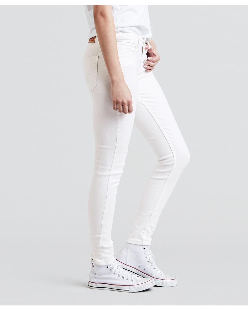 levi's 535 super skinny jeans white