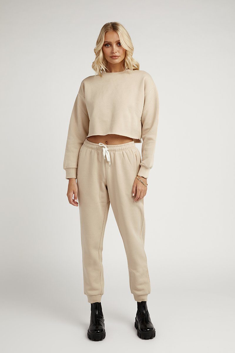 NUDE LUCY CARTER CLASSIC CROP SWEAT | Dissh