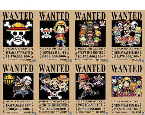 One Piece Wanted Posters Bodum Westernscandinavia Org