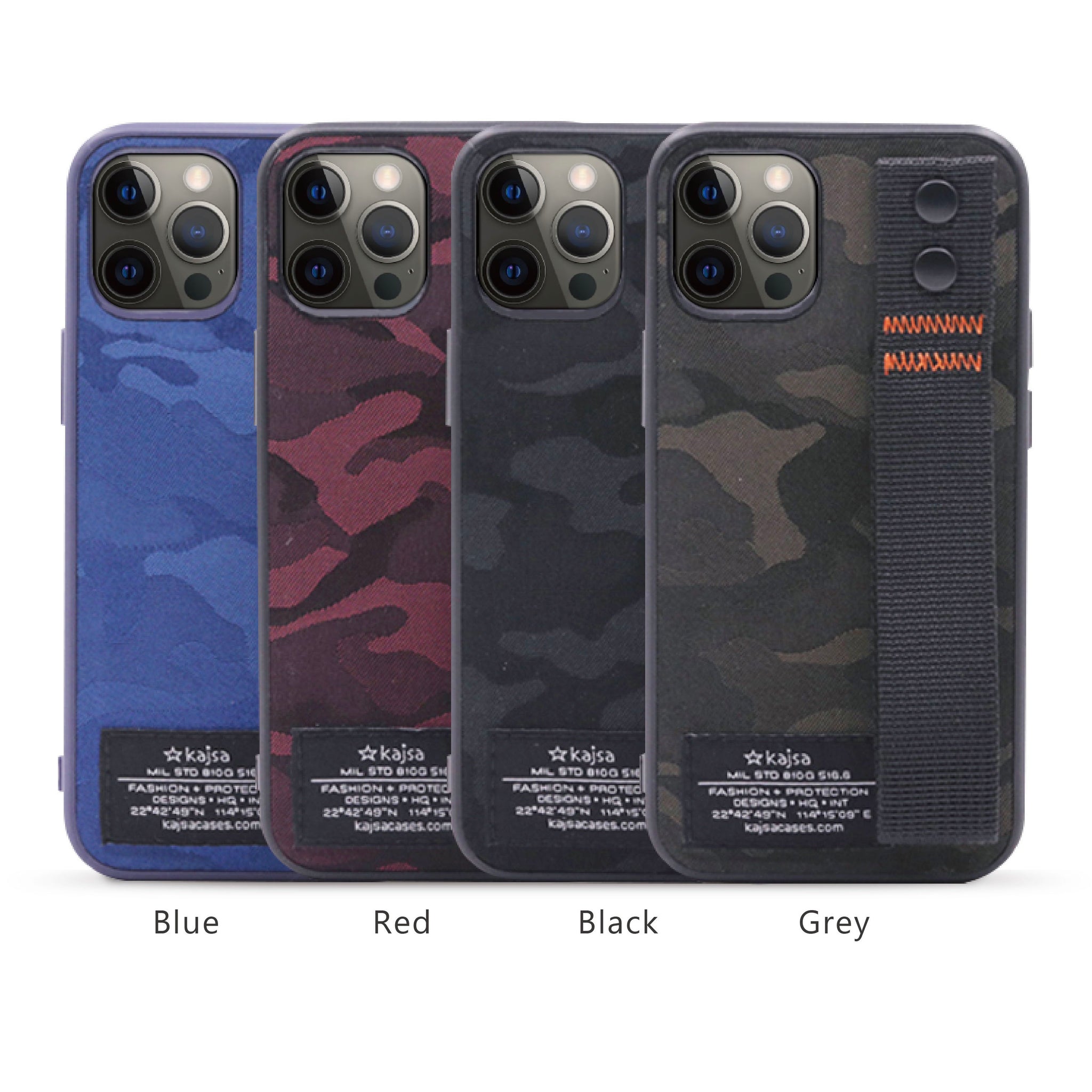 Outdoor Collection Camo Satin Back Case For Iphone 12 Kajsa Cases