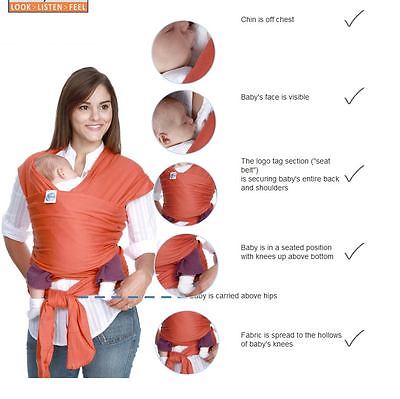 orange moby wrap