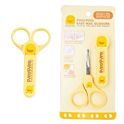 piyo piyo yellow baby nail scissors