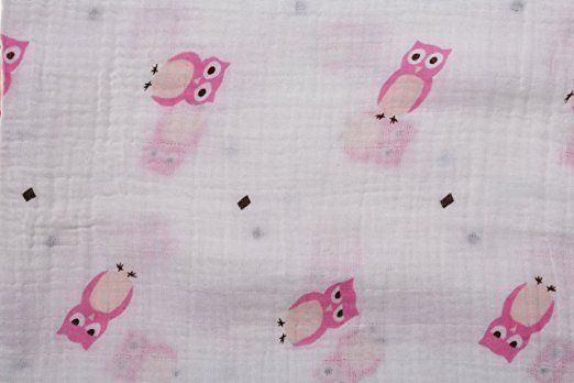 owl muslin blanket