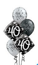40 Elegant Sparkles Balloon Gift