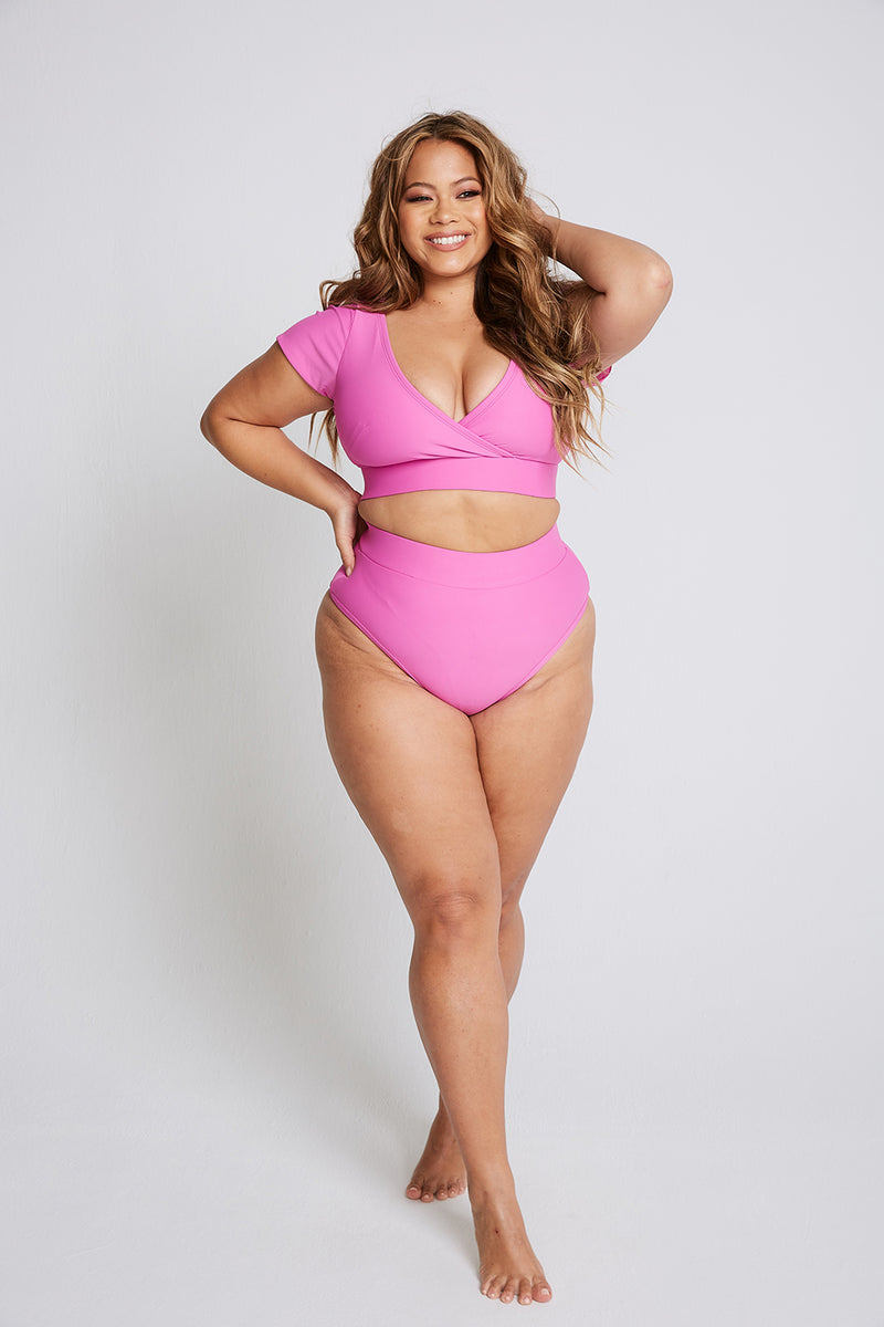 buttercup yellow plus size bathing suit