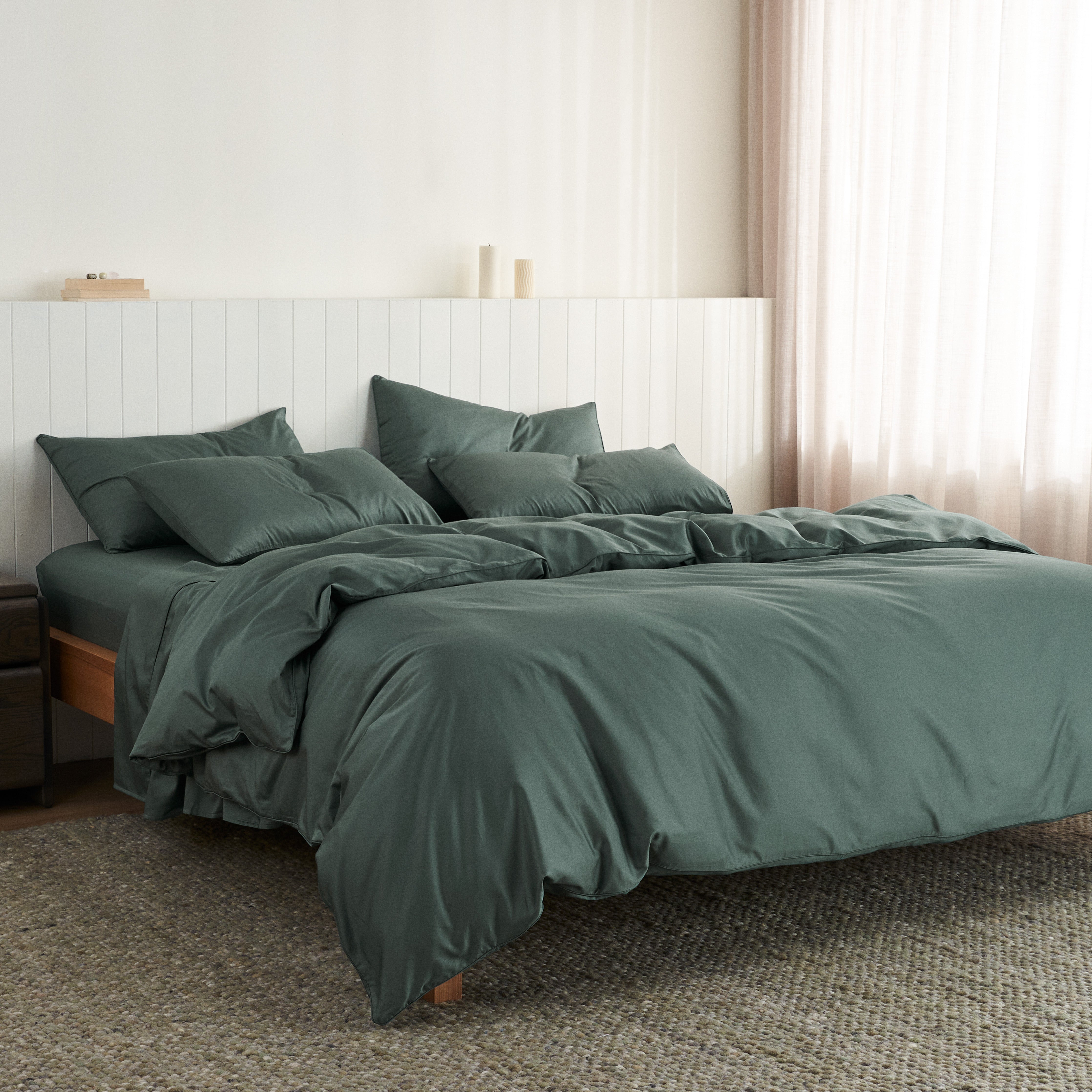 Eden Cotton | Sage Fitted Sheet | Crib | Sheet Society