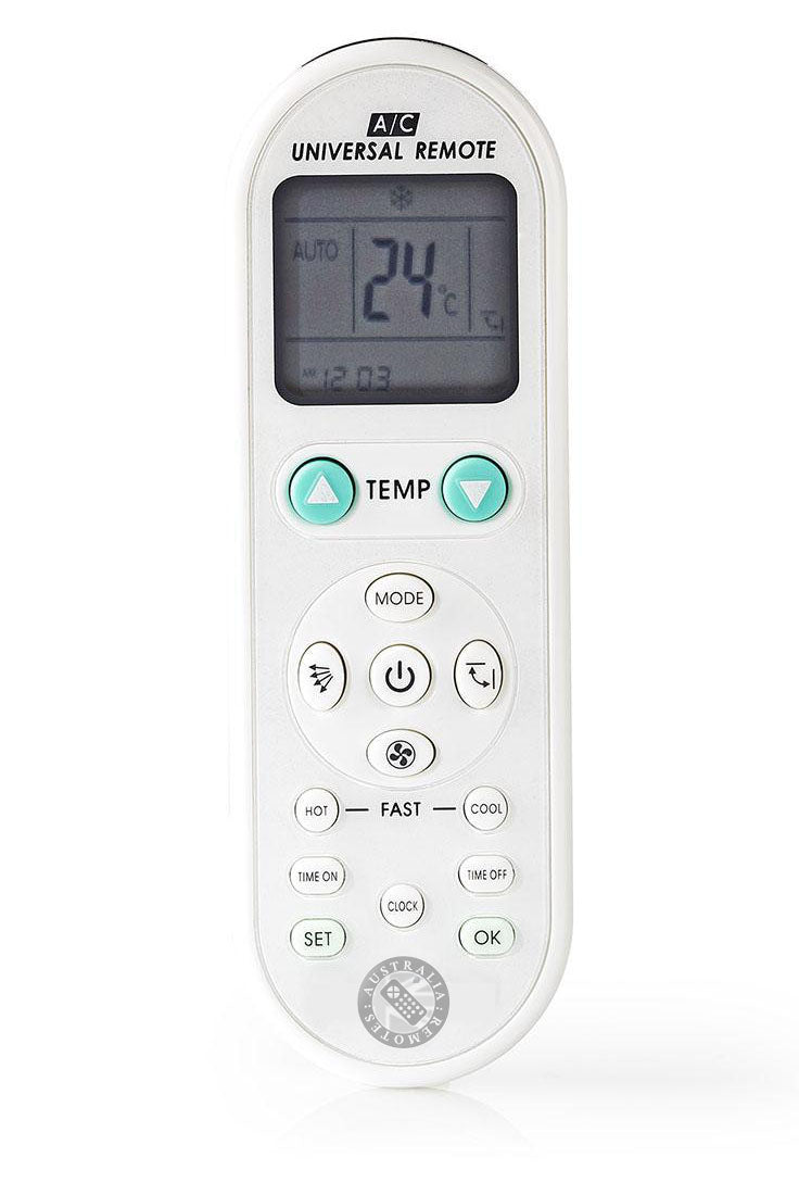 americool air conditioner remote control