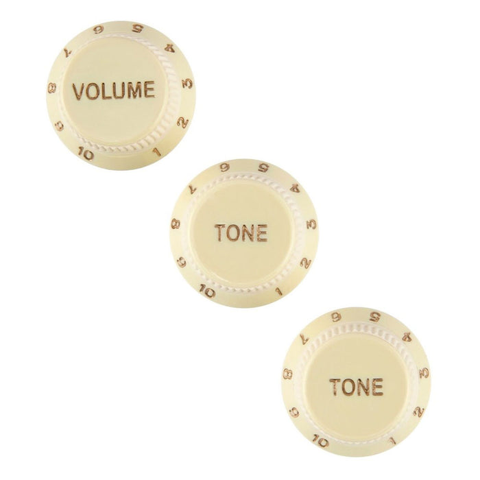 Fender Strat Volume Tone Set Aged White 0991369000 — Vision Guitar