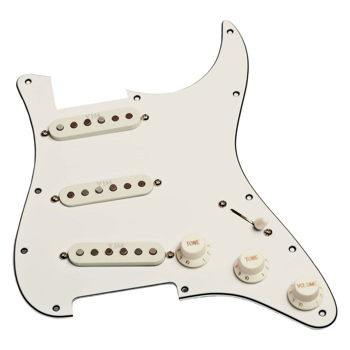 Seymour Duncan YJM Fury Ingwie Malmsteen Pre-Wired White Pickguard  11203-33-WH-PGD