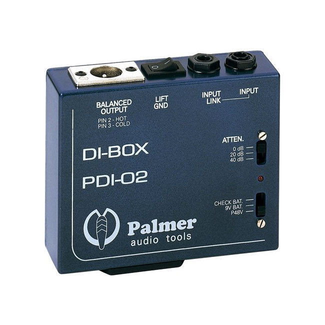 oscuridad escucha garaje Palmer Audio Tools PDI-02 Active DI Box | Vision Guitar