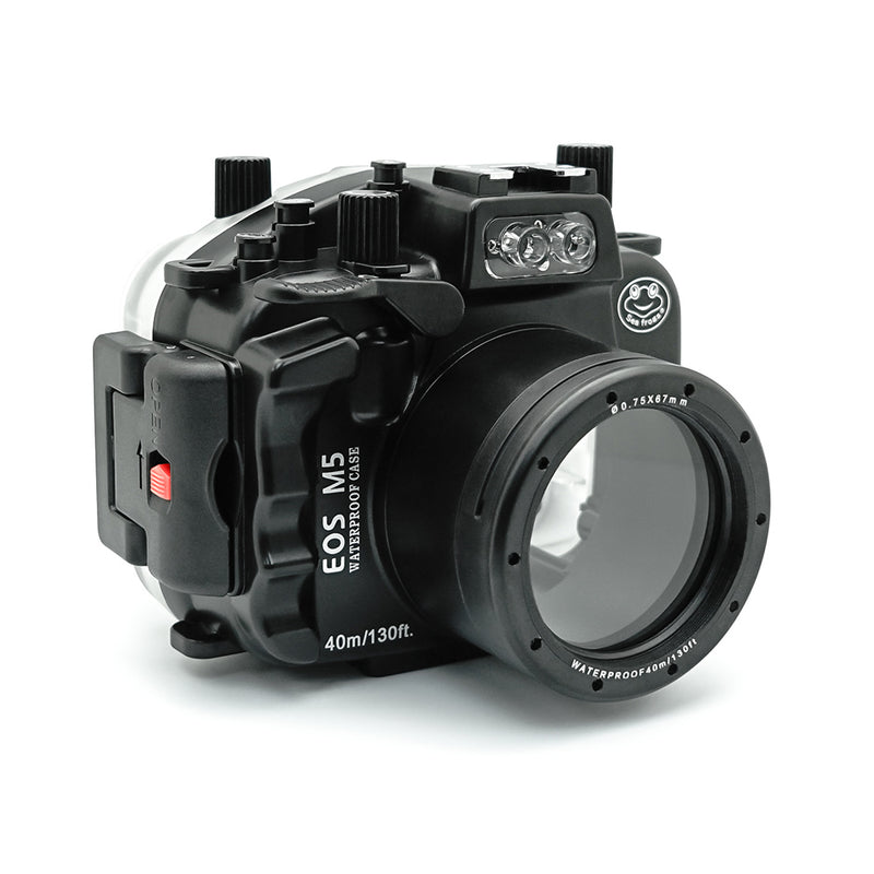 EOS M5 18-55mm ) Underwater Camera Housing –