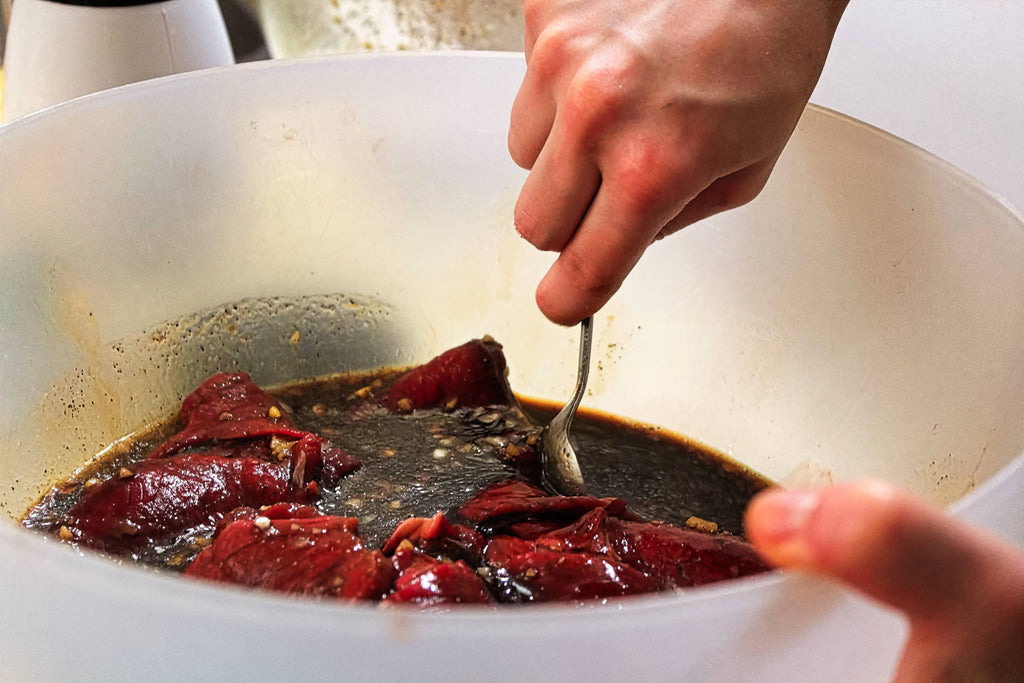 making beef jerky at home