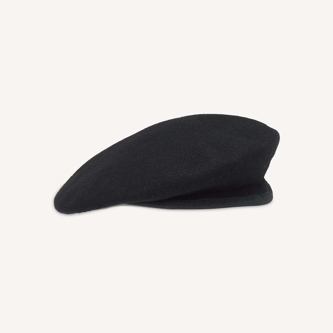 Military Beret in Black