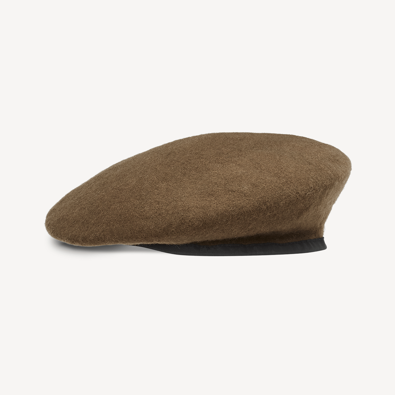 Military Beret in Khaki