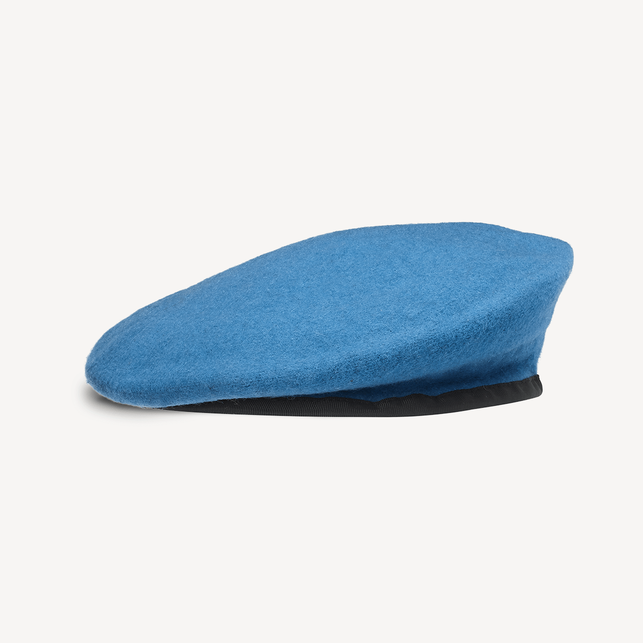 Military Beret in Sand | Swaine London
