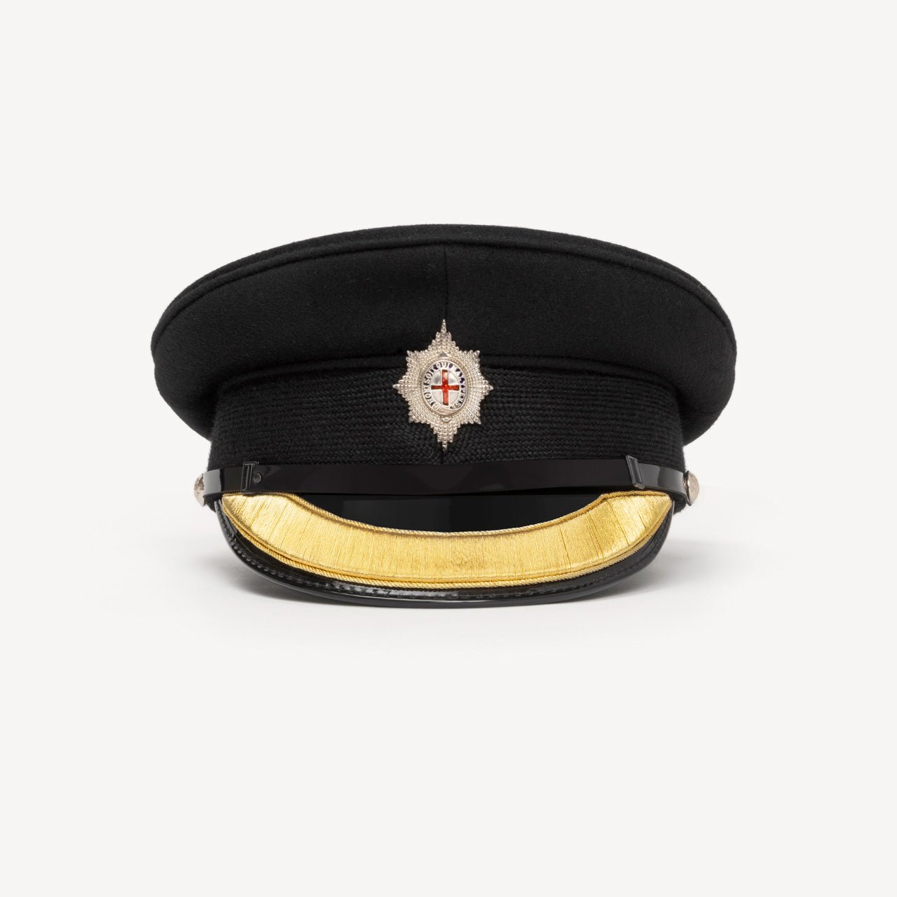 No.1 SERVICE DRESS HATS WITH GOLD PEAKS