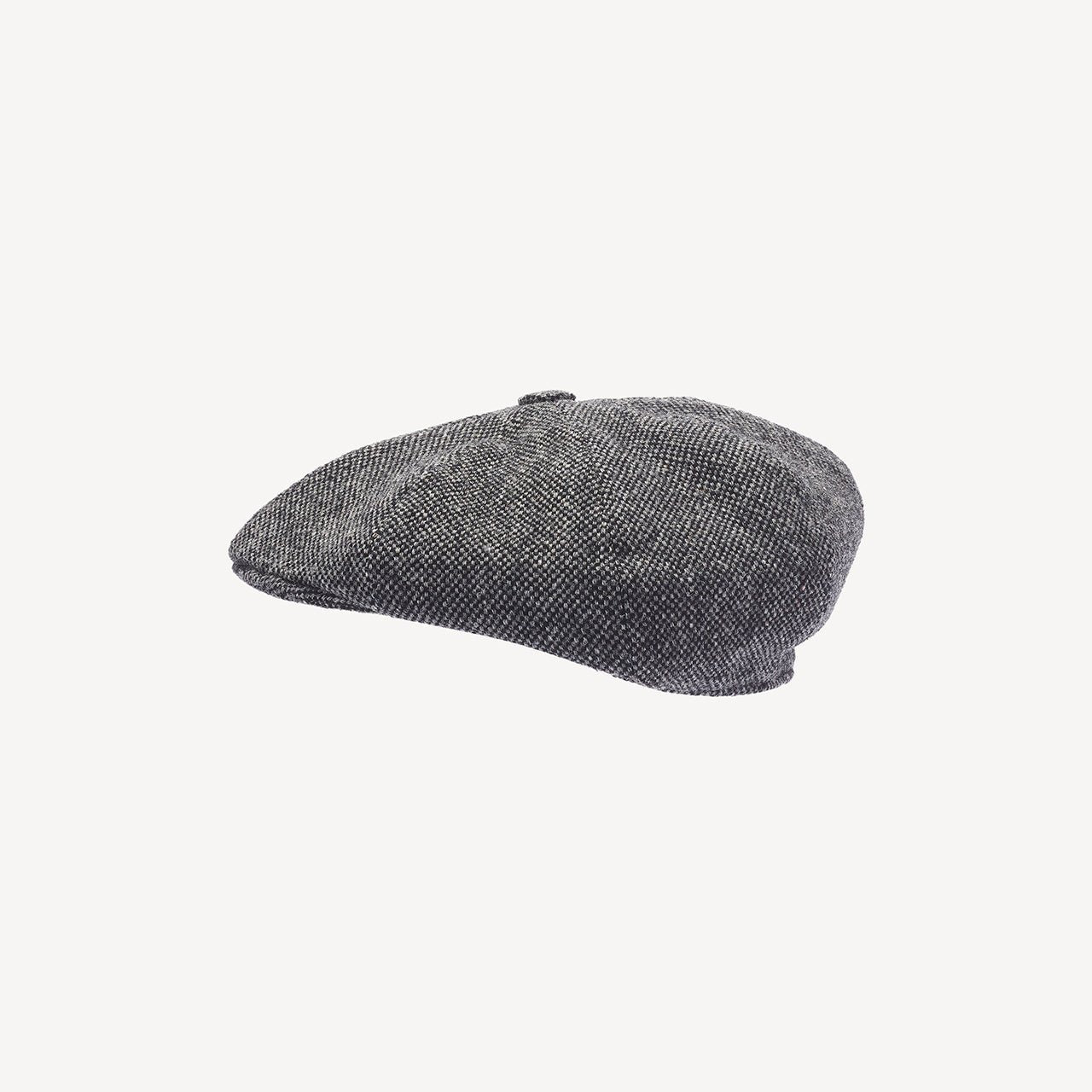 Newsboy Cap - Dark Grey Salt & Pepper - Swaine product image