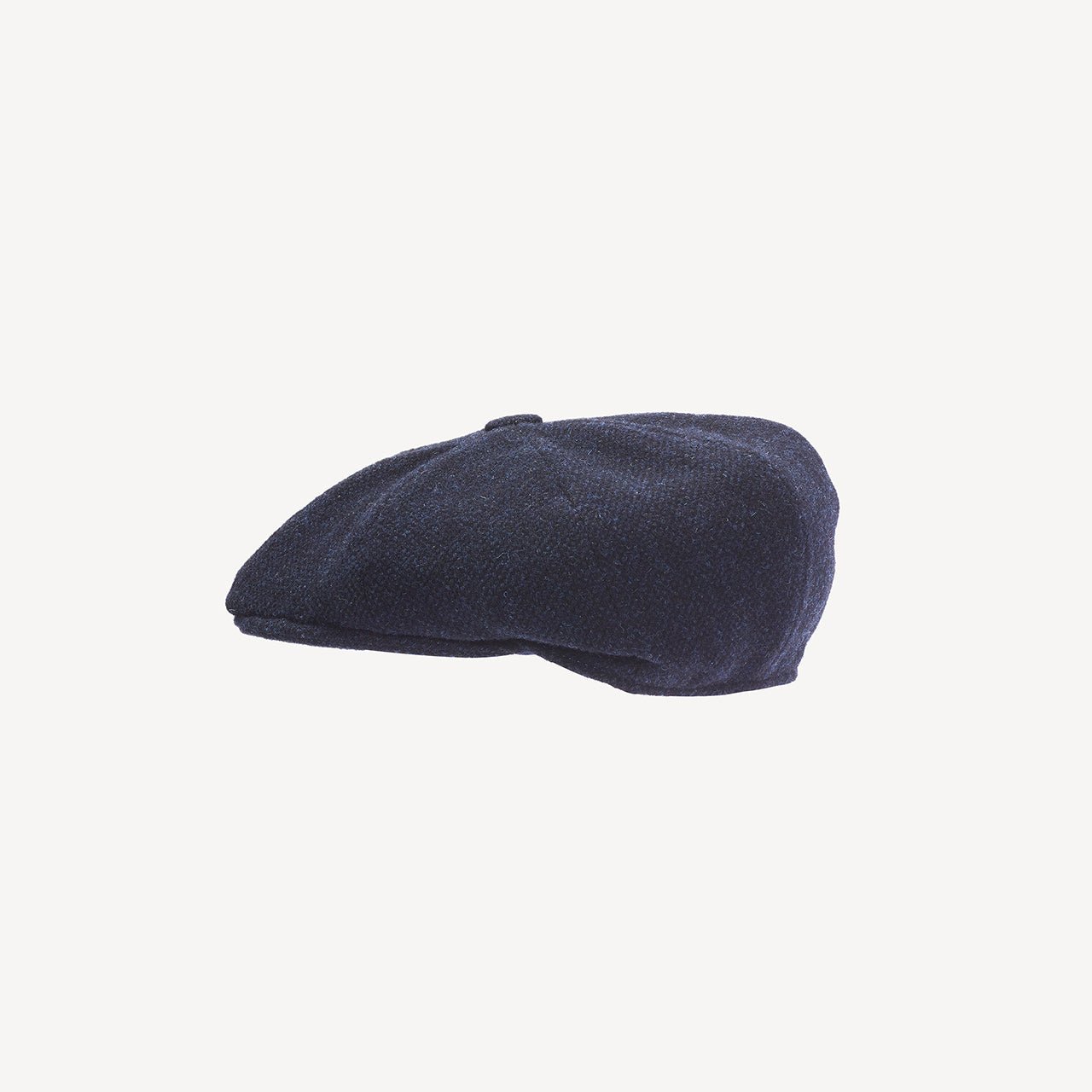 Newsboy Cap - Navy Salt & Pepper - Swaine product image