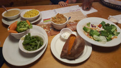 Texas Roadhouse Country Veg Platter