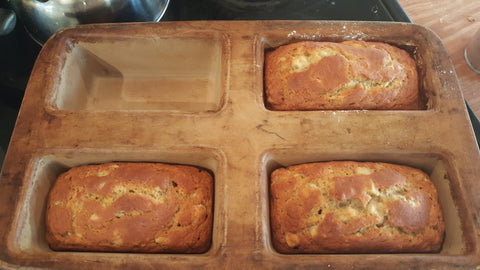 Gluten free sourdough banana bread