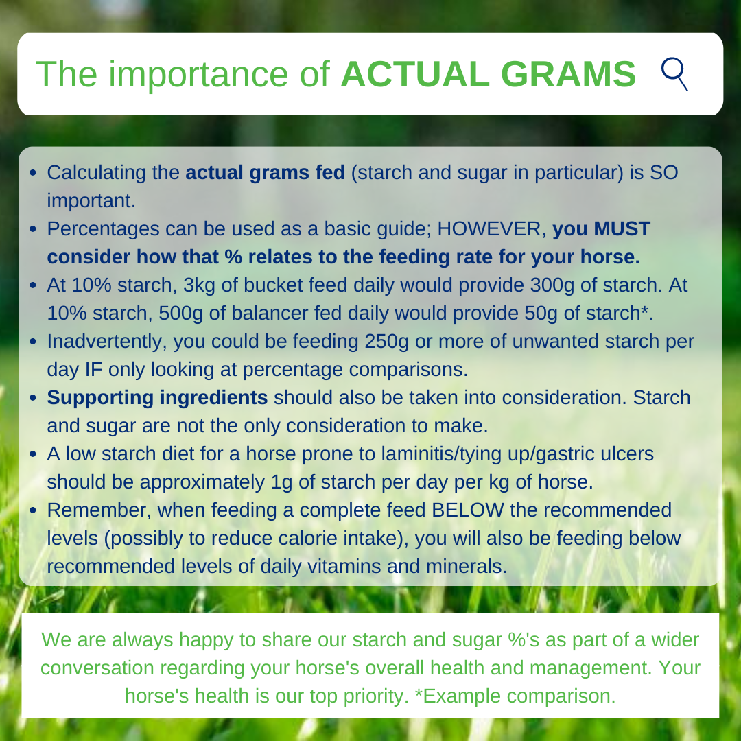 Spring_Grass_Blog_Actual_Grams_Diet_Balancer_Horses_Equine_Obesity