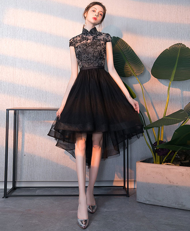 Cute Black Short Prom Dress, Short Party Dress – shopluu