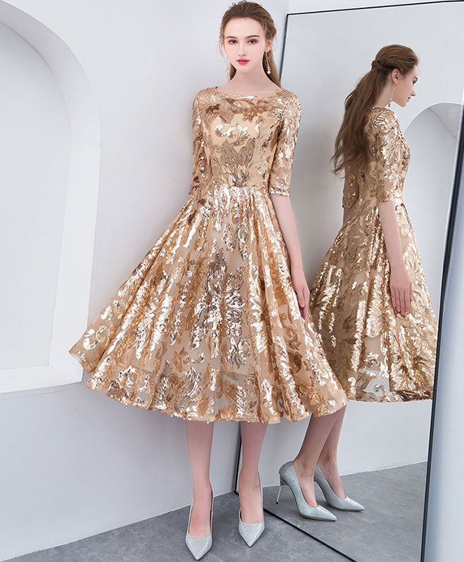 gold winter formal dresses