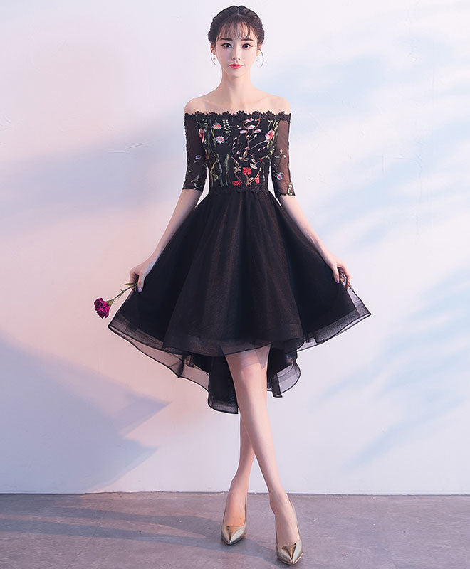 elegant short black dresses