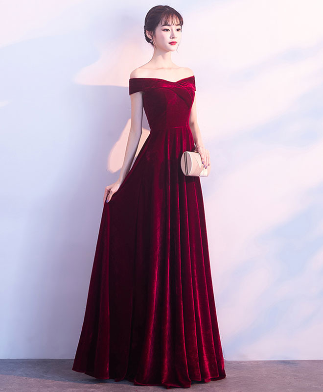 velvet evening gowns