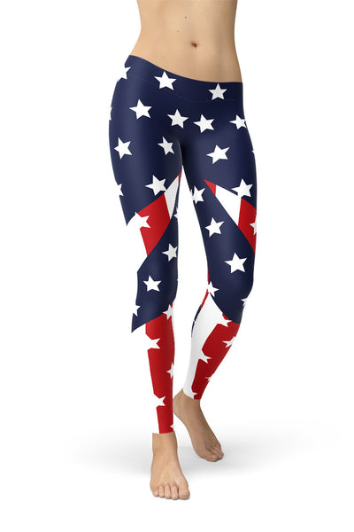 The Patriot American Flag Leggings – Satori Stylez