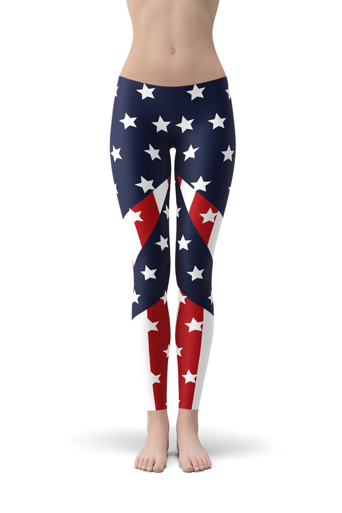 The Patriot American Flag Leggings – Satori Stylez
