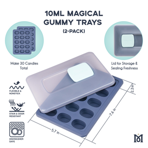 
                
                    Load image into Gallery viewer, Magical Gummy Molds 10mL (2 PACK)
                
            