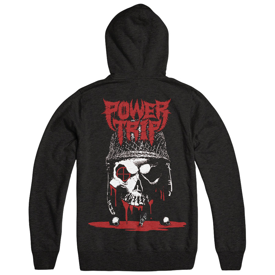 power trip zip hoodie