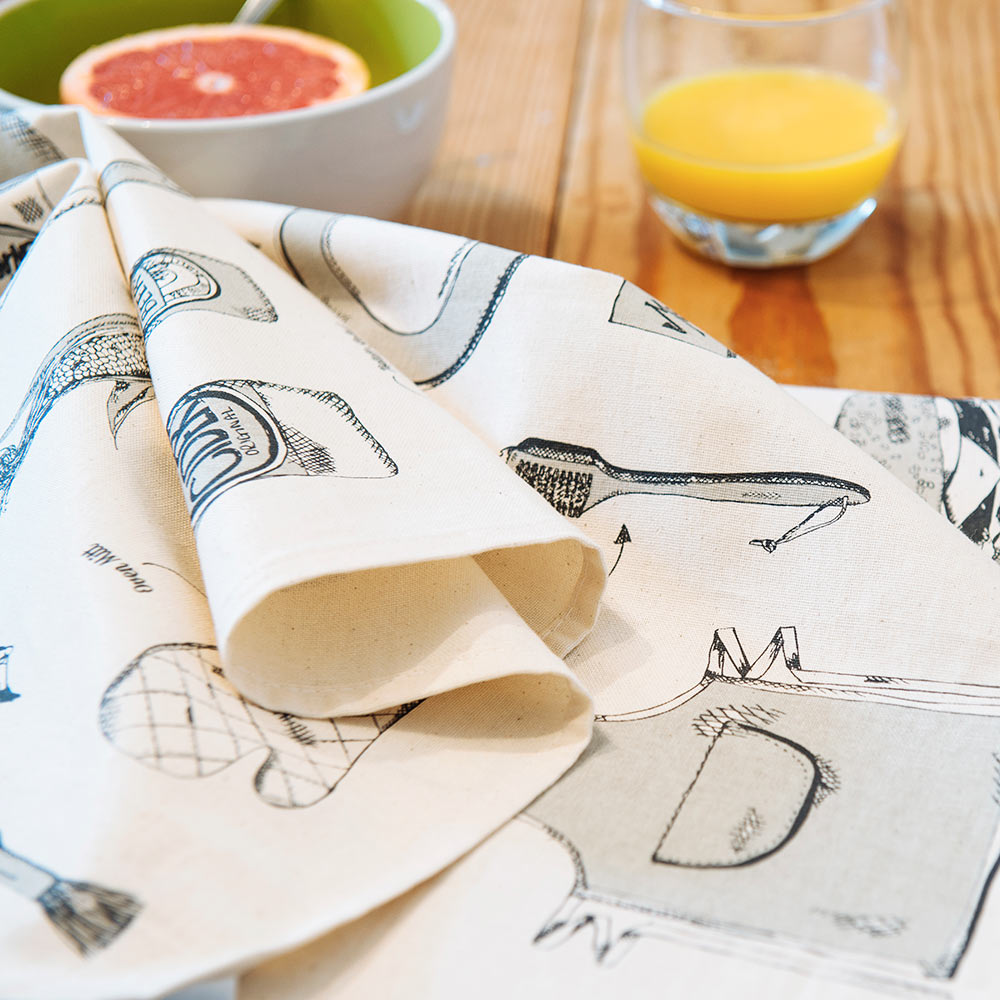 British-Barbecue-Tea-Towel-Grey