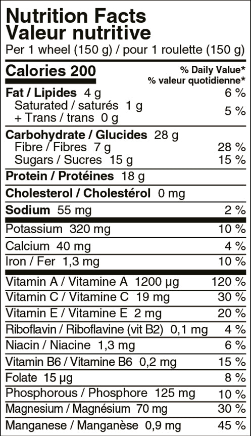 nutrition facts