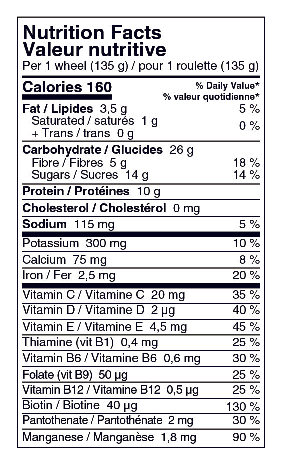 nutrition facts