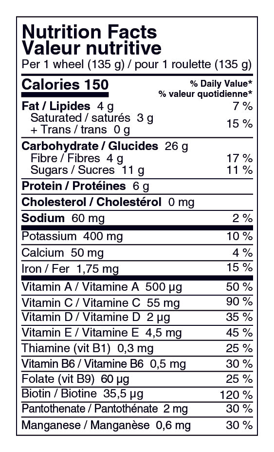 nutrition facts