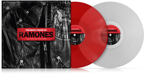 Various Artists: Many Faces Of Ramones / Various - Ltd Gatefold 180gm Clear & Red Vinyl