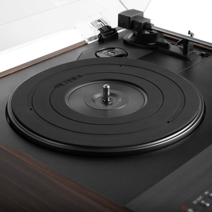 VICTROLA « Eastwood », La platine vinyle Bluetooth ultra compacte qui se  glisse partout dans la maison ! Audiophile Fr