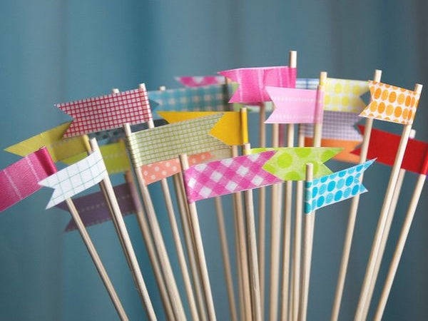 Washi Tape Flags | The Washi Blog