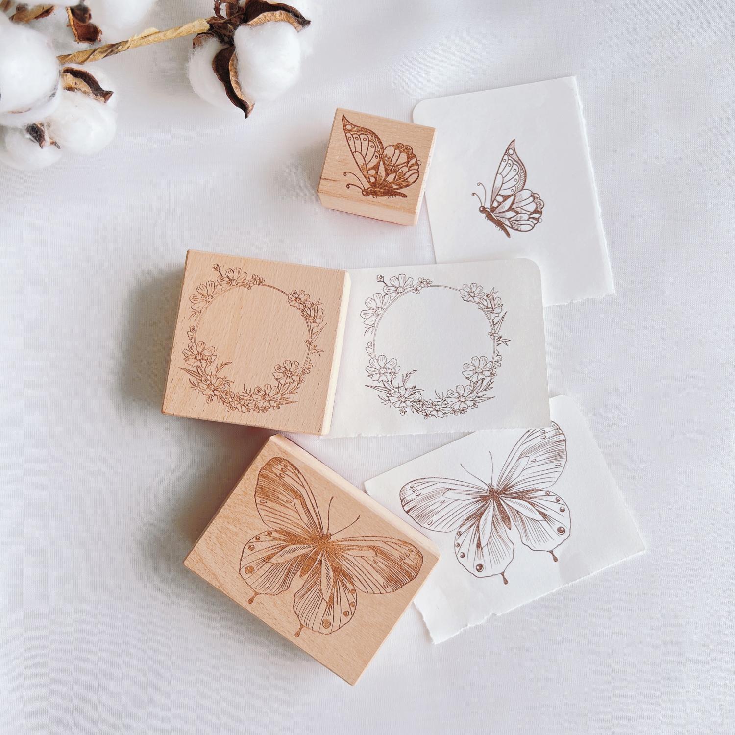 Image of Trace of Butterfly Stamp Set